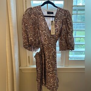 Paisley Print Dress